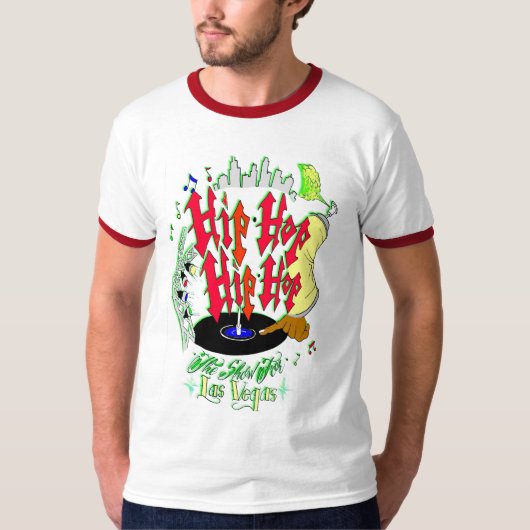T-shirt Logo de hip hop (Devant)