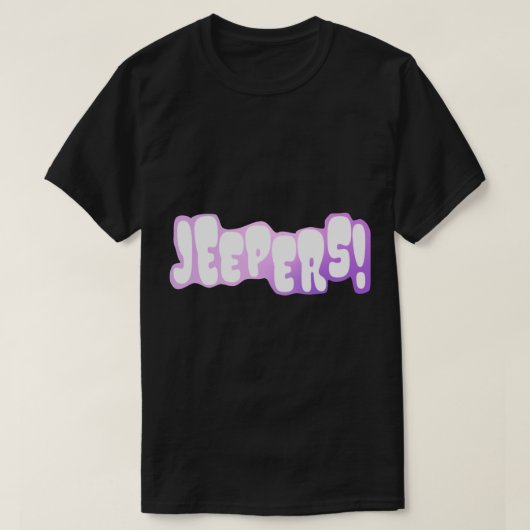 T-shirt Logo de Jeepers super (Design devant)