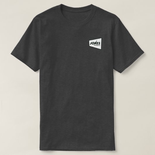 T-shirt Logo de Jones Comics 2 recto et verso (Design devant)