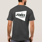 T-shirt Logo de Jones Comics 2 recto et verso (Dos)