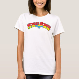 T-shirt Logo de la bande dessinée Wonder Woman 1987