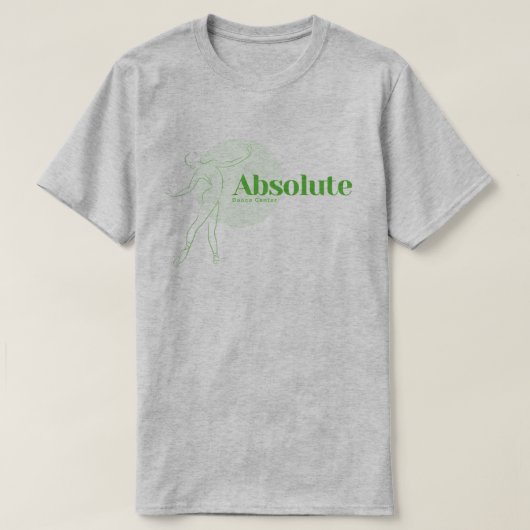T-shirt Logo de la danse absolue masculine (Design devant)