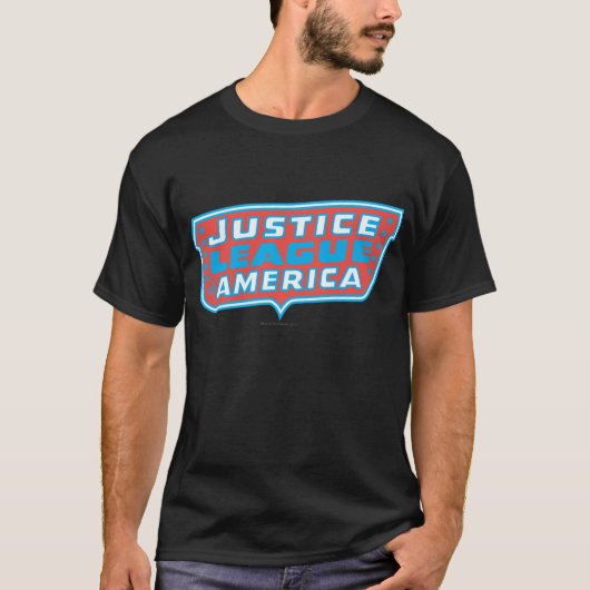 T-shirt Logo de la Justice League of America (Devant)