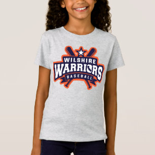 T-Shirt Logo de la Ligue de baseball Wilshire Warriors