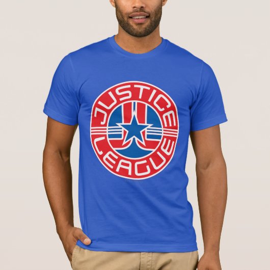 T-shirt Logo de la Ligue de la Justice (Devant)