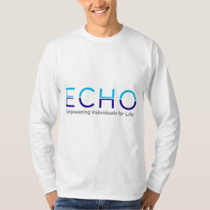 T-shirt Logo de la longue chemise à manches ECHO pour hom