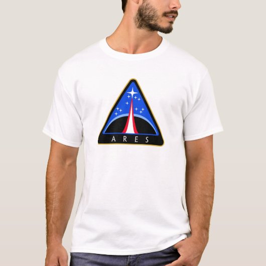 T-shirt Logo de la NASA Ares Rocket (Devant)