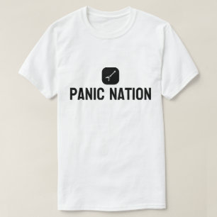 T-shirt Logo de la nation panique