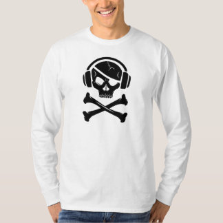 T-shirt Logo de la piraterie anti-RIAA de pirate de