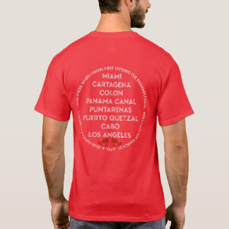 T-shirt Logo de la première fois de retour du canal de Pan
