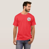 T-shirt Logo de la Solidarité Rouge (Devant entier)