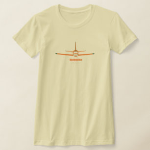 T-shirt Logo de l'aéroport de destination Miami Floride FL