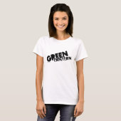 T-shirt Logo de lanterne verte - Pixels (Devant entier)