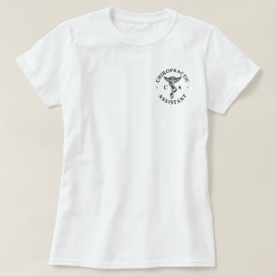 T-shirt Logo de l'assistant chiropratique