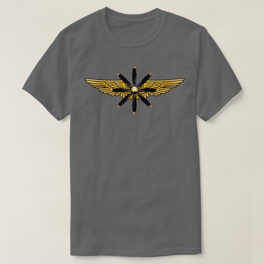 T-shirt Logo de l'aviateur (Design devant)
