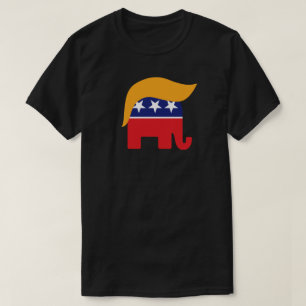 T-shirt Logo de l'Éléphant Républicain de Donald Trump