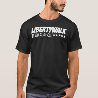 T-shirt Logo de Liberty Walk avec Classic de Characters ja