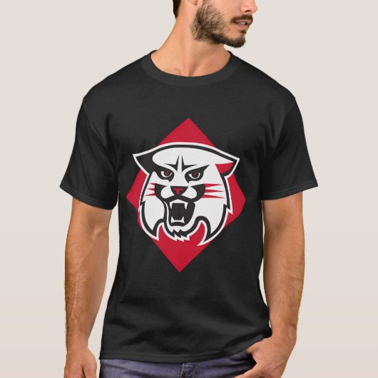 T-shirt Logo de l'icône Davidson Wildcats sous licence off (Devant)