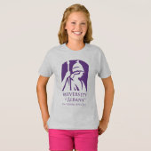 T-shirt Logo de l'Université d'Albany (Devant entier)