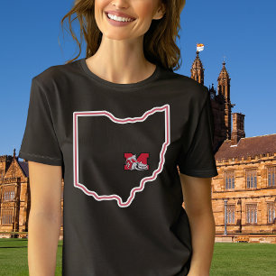 T-shirt Logo de l'Université Muskingum Ohio