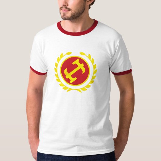 T-shirt Logo de maçon en pierre (Devant)