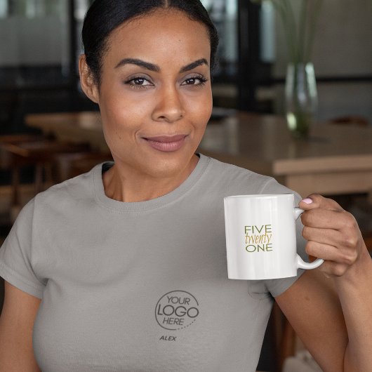 T-shirt Logo de marque élégant