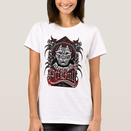 T-SHIRT LOGO DE MARQUE ELITE PITBULL (Devant)
