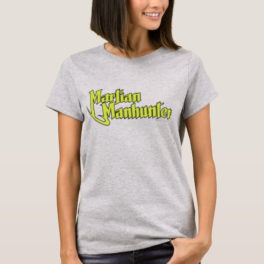 T-shirt Logo de Martian Manhunter (Devant)