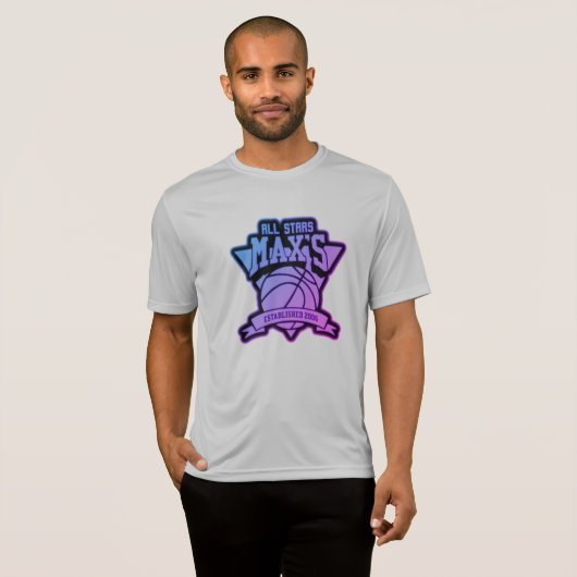 T-shirt Logo de Max's All Stars Gradient (Devant entier)