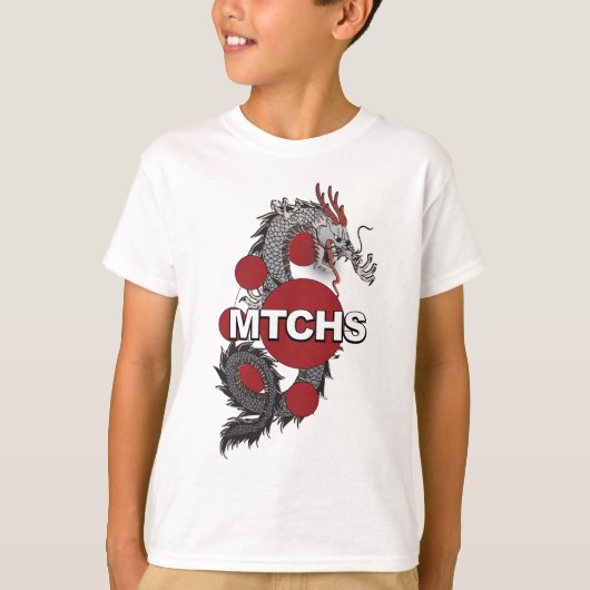 T-shirt Logo de MTCHS Dragon (Devant)