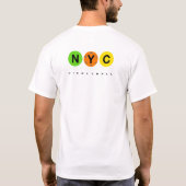 T-shirt Logo de NYC Pickleball - Pocket Light (Dos)