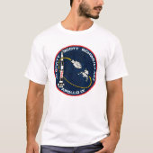 T-shirt Logo de patchs de mission Apollo 9 NASA (Devant)