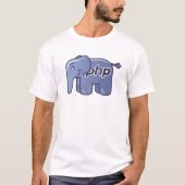 T-shirt Logo de PHP ElePHPant (Devant)