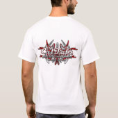 T-shirt Logo de Pinstriping - avant et dos (Dos)