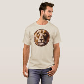 T-shirt Logo de Pokerface de lion (Devant entier)