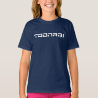 Logo de police futuriste Toonami