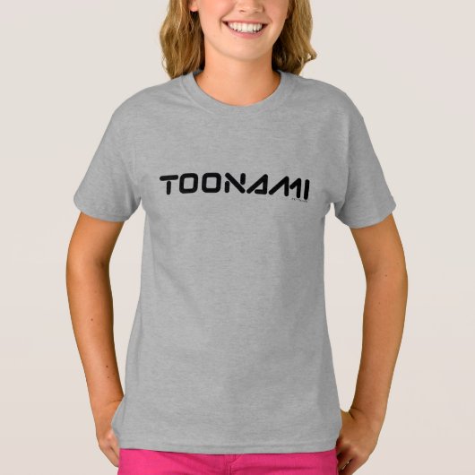 T-shirt Logo de police numérique Toonami (Devant)