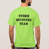 T-shirt Logo de recherche (Dos)