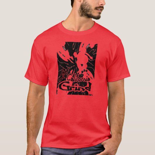 T-shirt logo de remous de morcellement de j2A la (Devant)