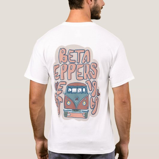 T-shirt Logo de Retro Beta Eppers (Dos)