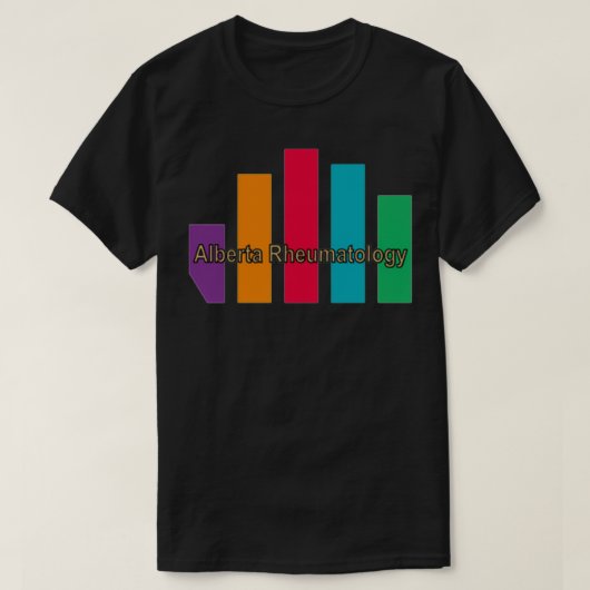 T-shirt Logo de rhumatologie de l'Alberta (Design devant)