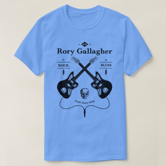 T-shirt Logo de Rory Gallagher (Design devant)