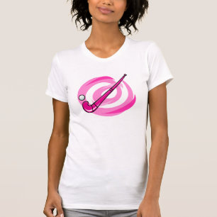T-shirt Logo de rose d'hockey de champ