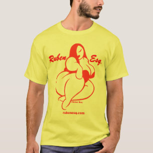 T-shirt Logo de Ruben Esq (rouge)
