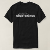 T-shirt Logo de Shameless  (Design devant)