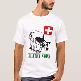 T-shirt Logo de Suisse de pays