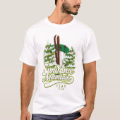 T-shirt Logo de Sundance Mountain Utah Ski (Devant)