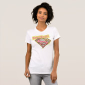 T-shirt Logo de Supergirl Grunge (Devant entier)