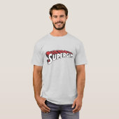 T-shirt Logo de Supergirl Red and White (Devant entier)