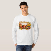 T-shirt Logo de Thanksgiving (Devant entier)